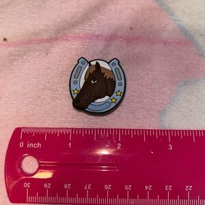 5 for $15 CROCS horse charm